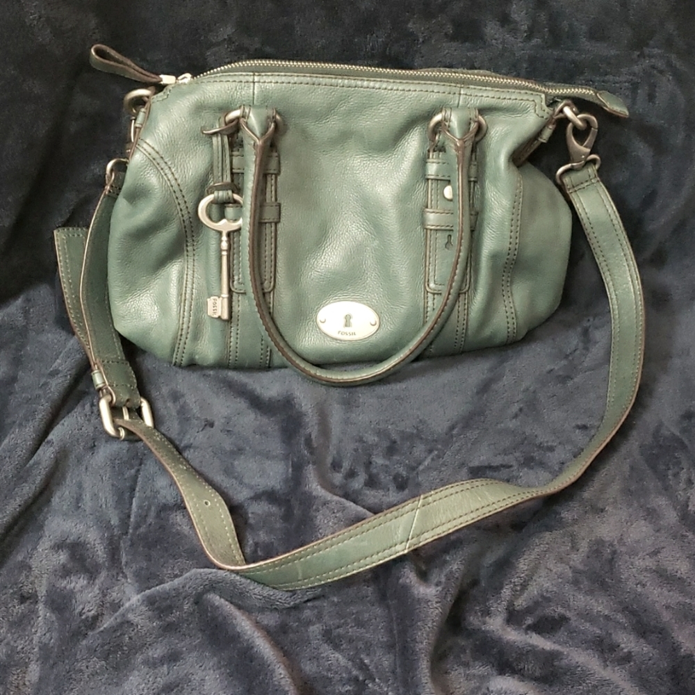 Fossil Satchel - Green